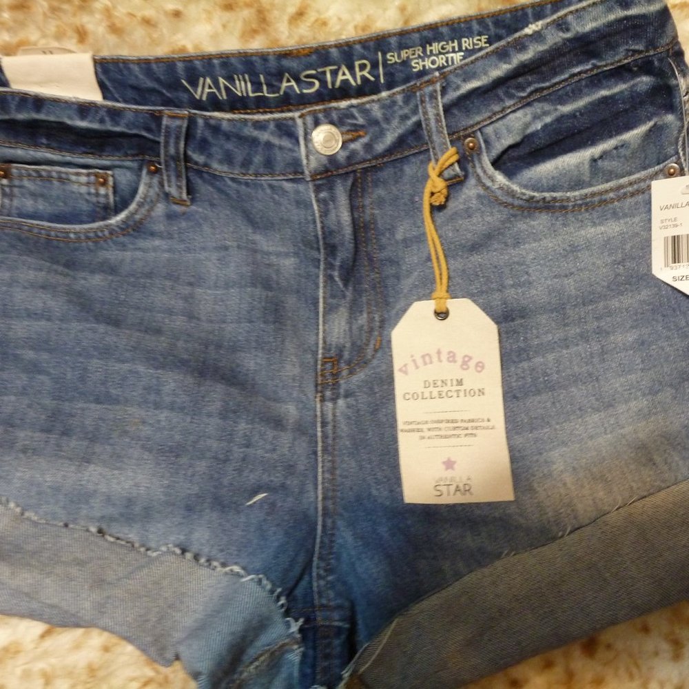 Vintage Vanilla StaR Super High Rise Shorte S 11